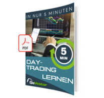 Cover des PDF-Reports: In nur 5 Minuten - Daytrading lernen 